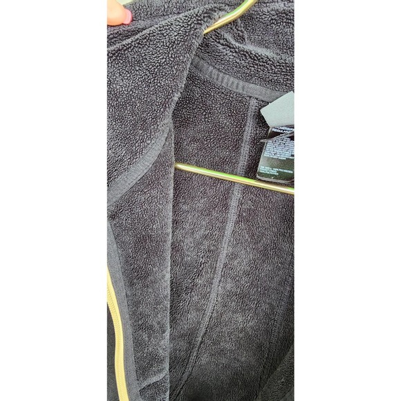 The North Face Morning Glory Fleece Jacket C708 Black And Gold Size XS - Picture 6 of 8